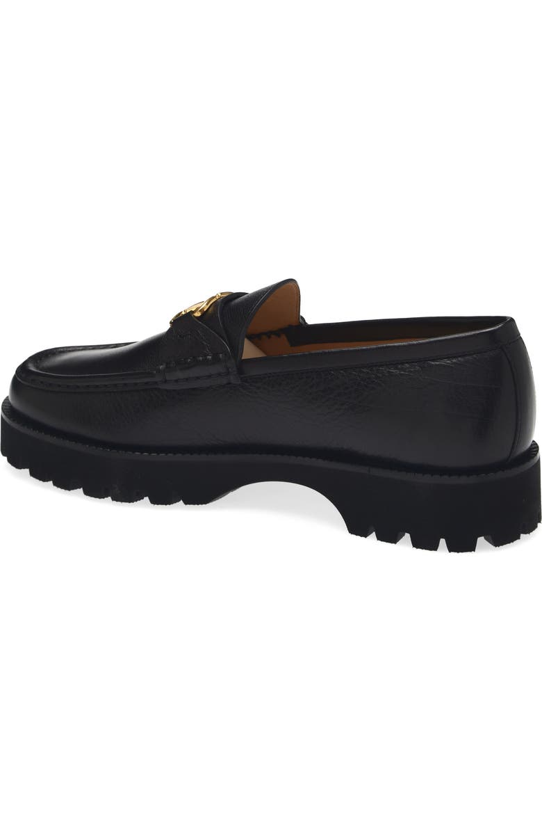 Valentino Garavani VLOGO Signature Loafer, Alternate, color, Black