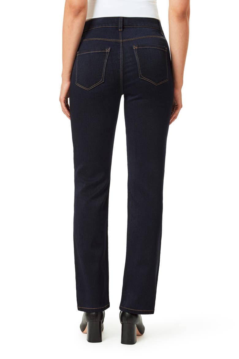 Liquid High Waist Mini Bootcut Jeans, Alternate, color, RINSE