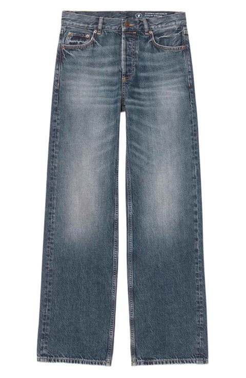 Cohen High Waist Straight Leg Jeans