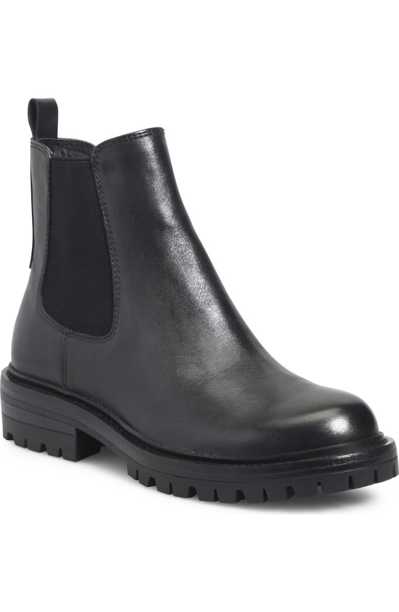 Söfft Amanda Zip Lug Sole Waterproof Chelsea Boot, Main, color,