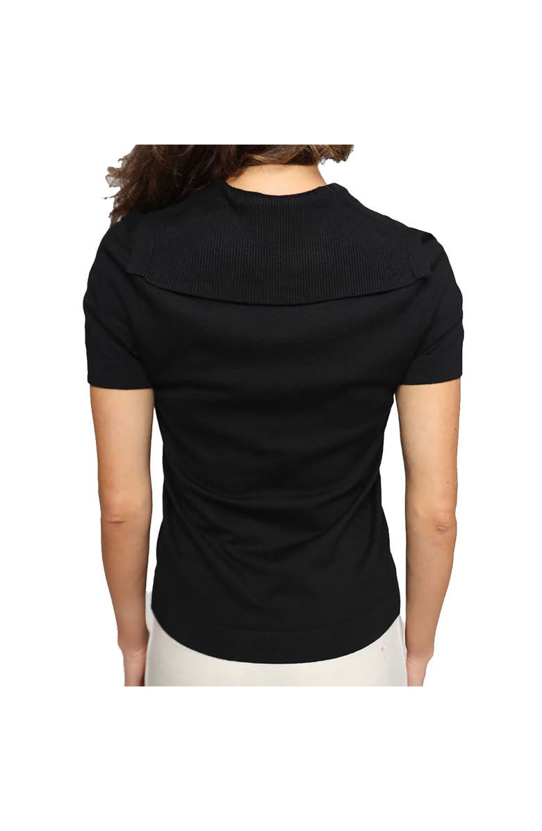 Golftini Short Sleeve Womens Golf Sweater, Alternate, color, Black