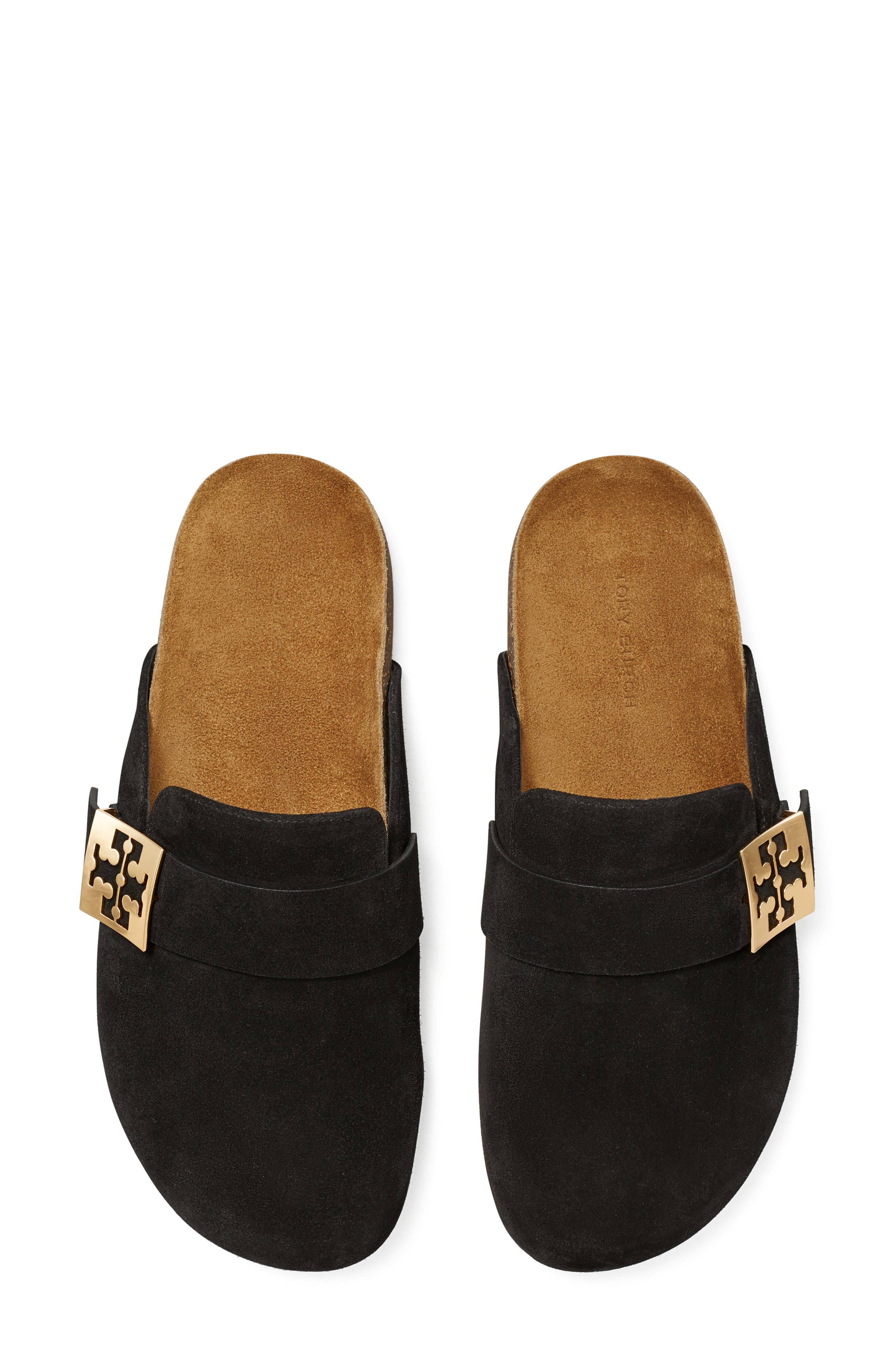 Tory Burch Mellow Mule, Alternate, color, Perfect Black / Gold
