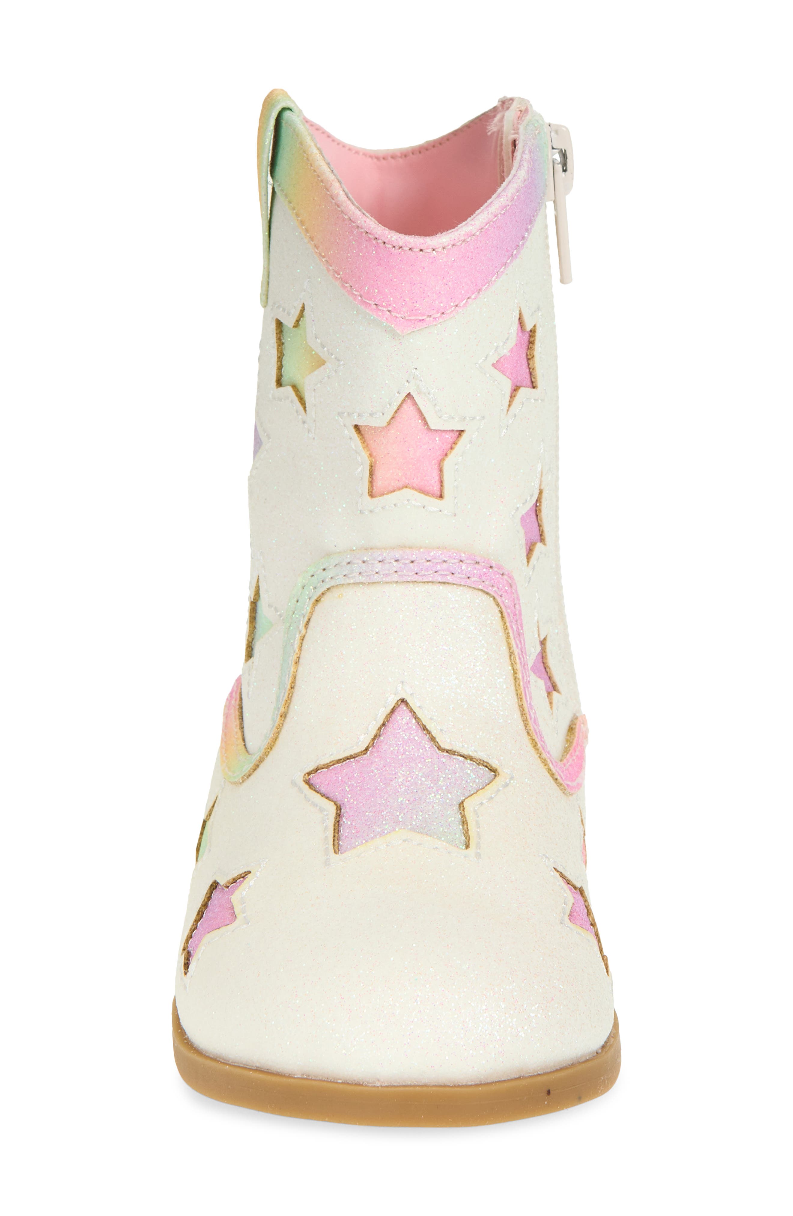 Kids' Giana Western Boot, Alternate, color, RAINBOW GLITTER