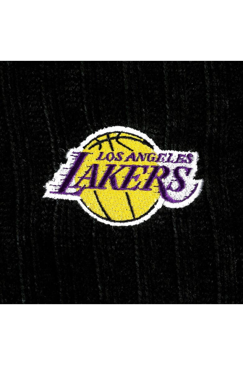 Women's College Concepts Black Los Angeles Lakers Linger Pants, Alternate, color, Black