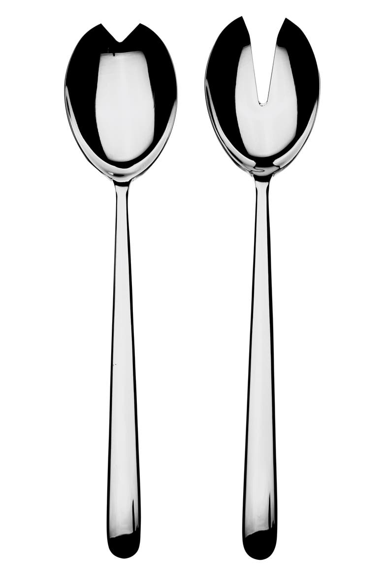 Salad Servers, Main, color, STAINLESS SHINY
