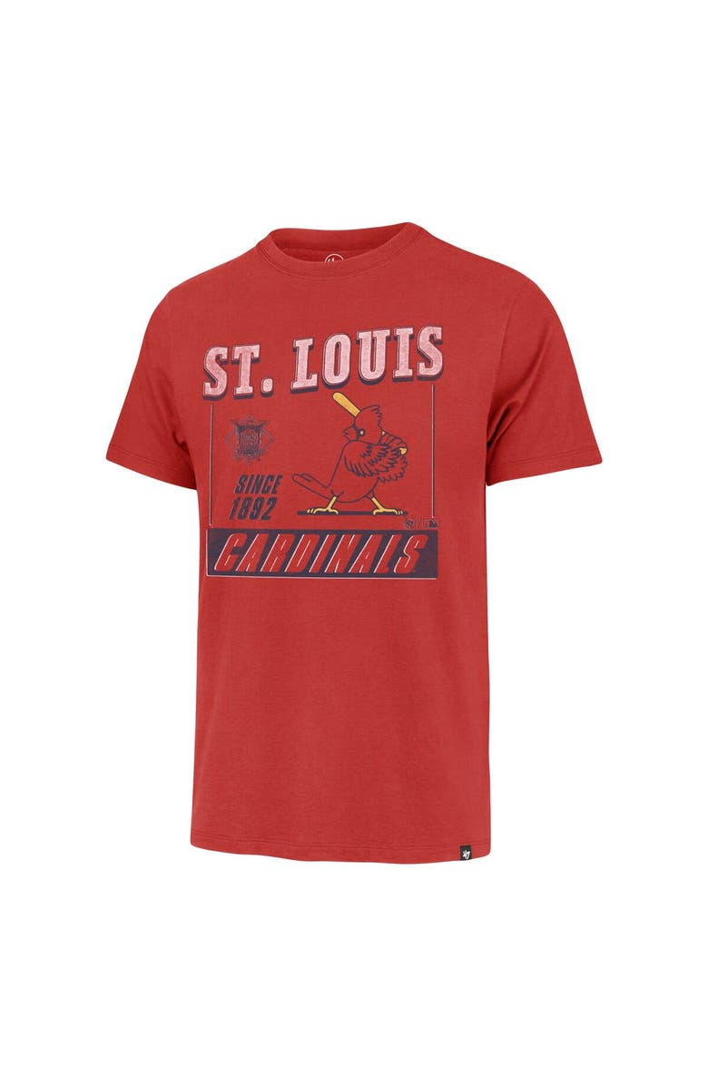 '47 Men's '47 Red St. Louis Cardinals Outlast Franklin T-Shirt, Alternate, color, Red