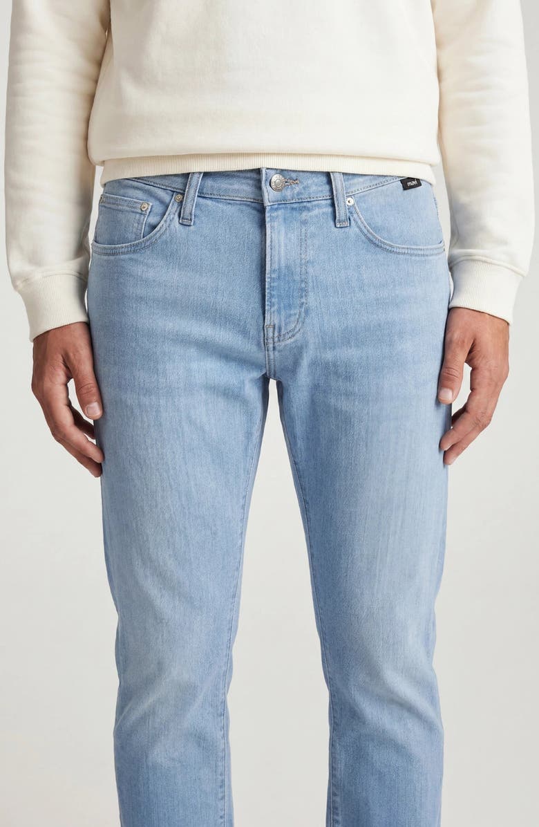 Mavi Jeans Jake Slim Leg Jeans, Alternate, color, Bleached Supermove