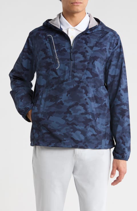 Camo Hooded Pullover