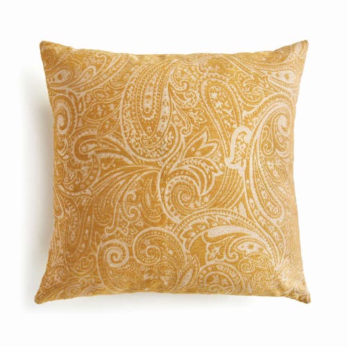 Napa Home & Garden Yara Square Indoor-outdoor Pillow 24" In Gold
