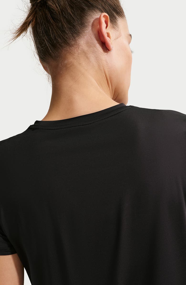 Nike One Classic Dri-FIT Training Top, Alternate, color, 013 Black/White