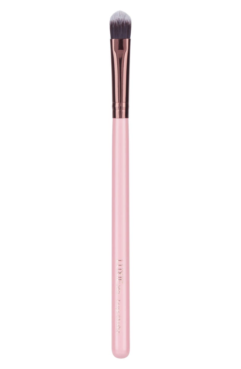 Luxie 209 Rose Gold Large Shader Eye Brush, Main, color, 