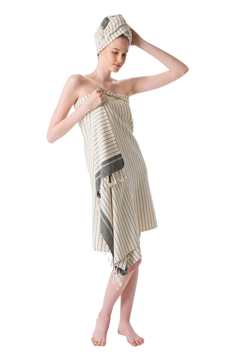 Olive & Linen Mila Turkish Towel, Alternate, color,