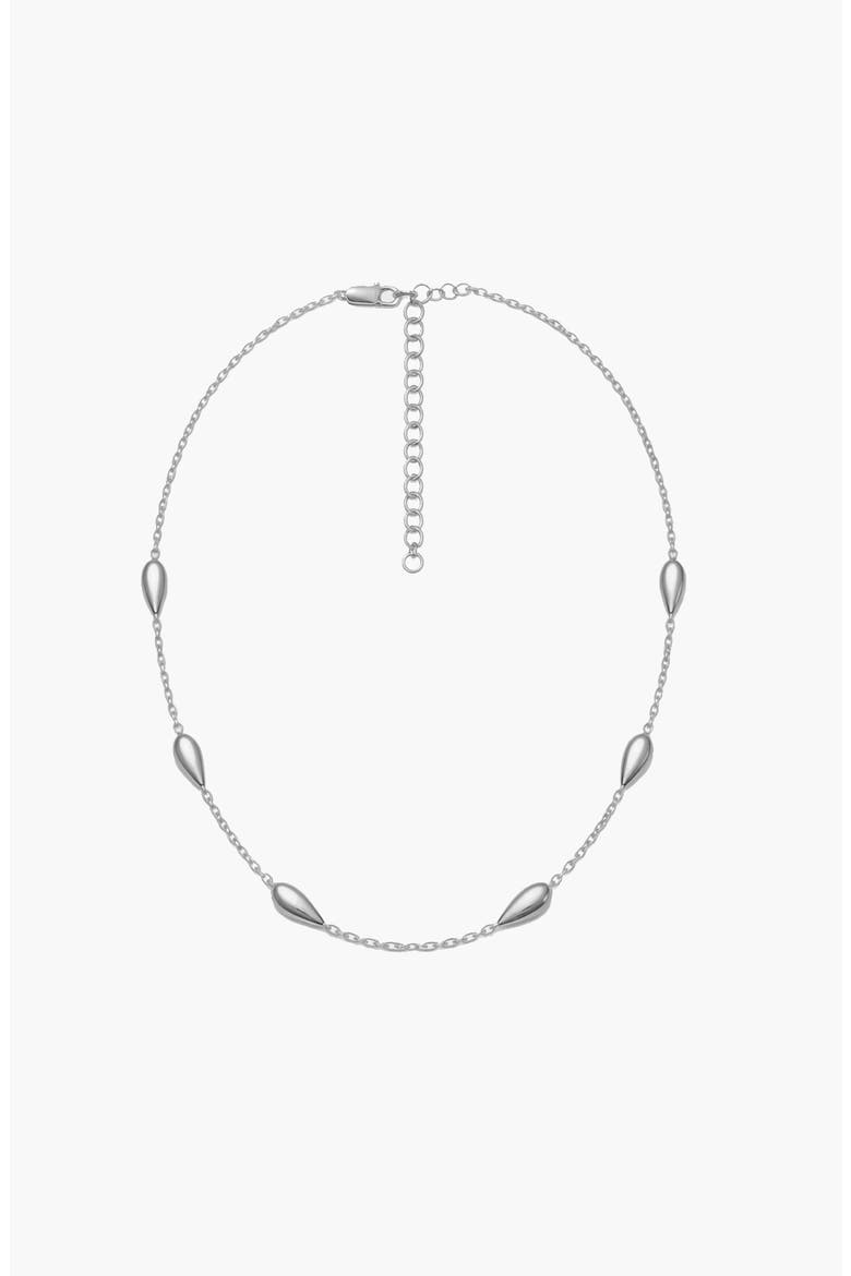 Eos Flow Necklace in Silver, Main, color, Silver