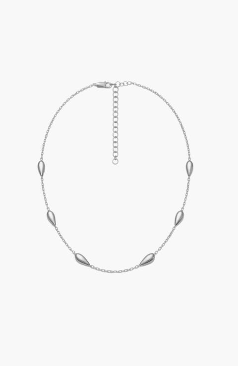 Eos Flow Necklace in Silver