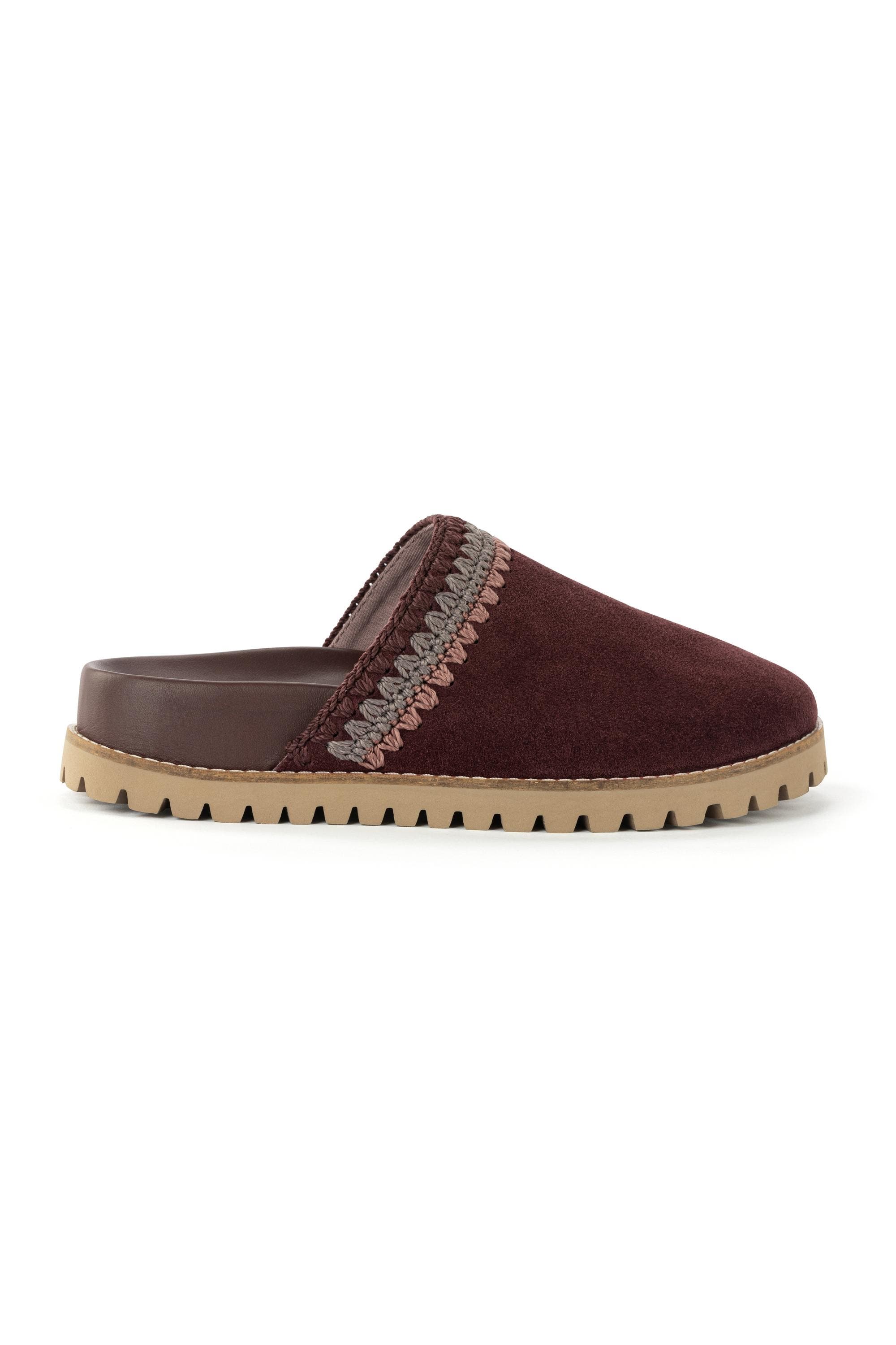 The Sak Bolinas Lug Sole Clog, Alternate, color, Mahogany Seminyak