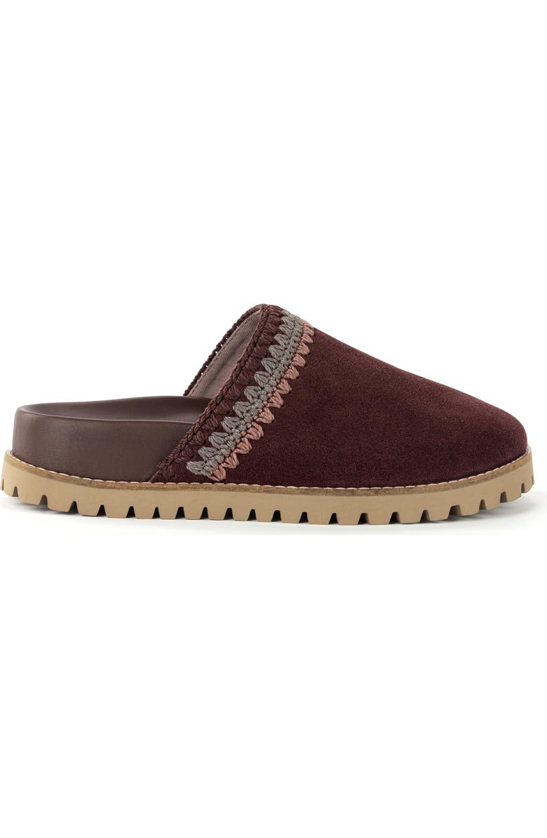 The Sak Bolinas Lug Sole Clog, Alternate, color, Mahogany Seminyak