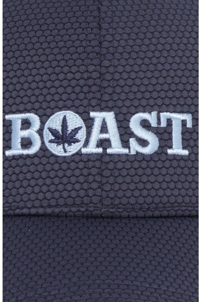 "Dimple" Snapback, Alternate, color, Navy