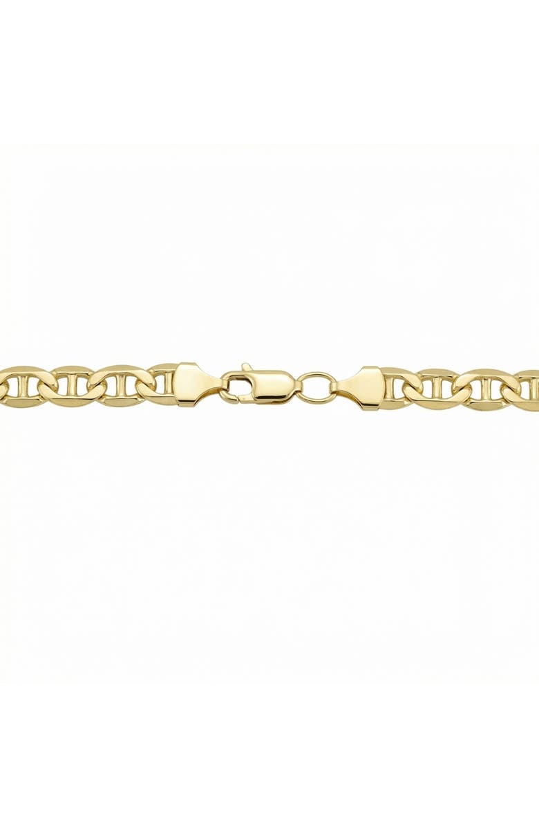 Bliss Diamond Fremada 14k Gold Filled Men's 5.9mm Mariner Link Chain Necklace, Alternate, color, 14K Yellow Gold