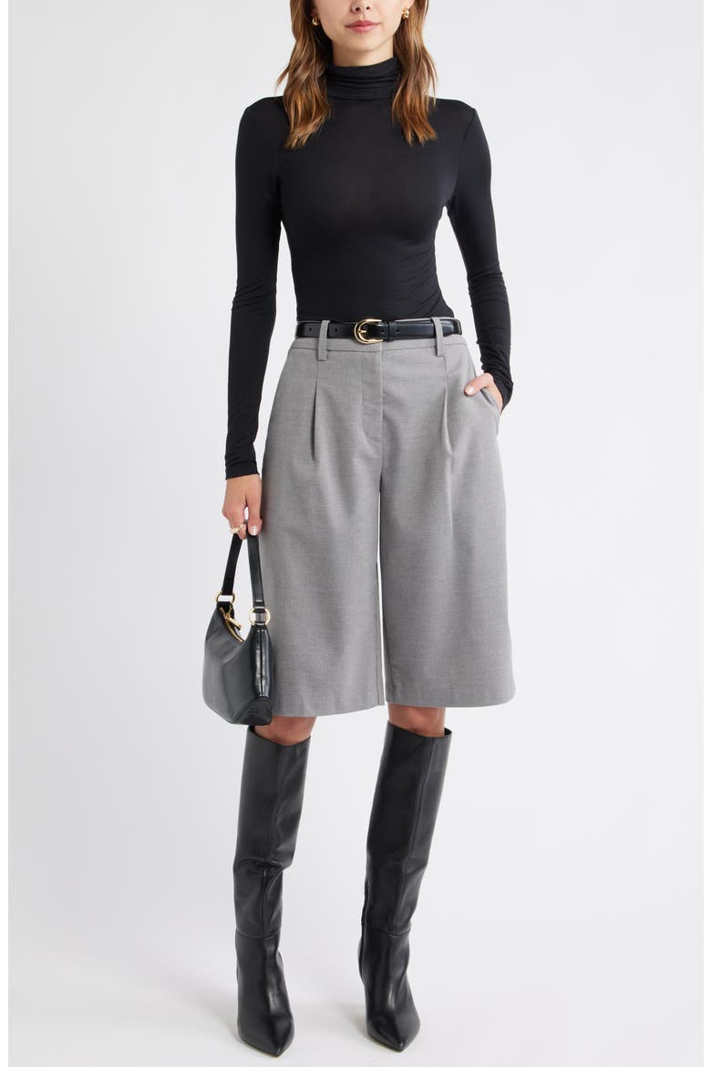 Knit Turtleneck, Alternate, color, BLACK