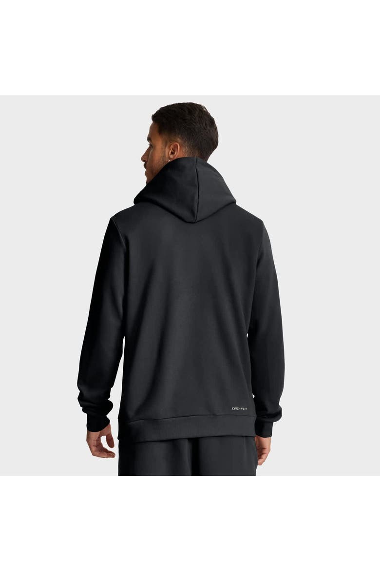 Men's Nike Black West Virginia Mountaineers 2025 Sideline Standard Issue Dri-FIT Hoodie, Alternate, color, Black
