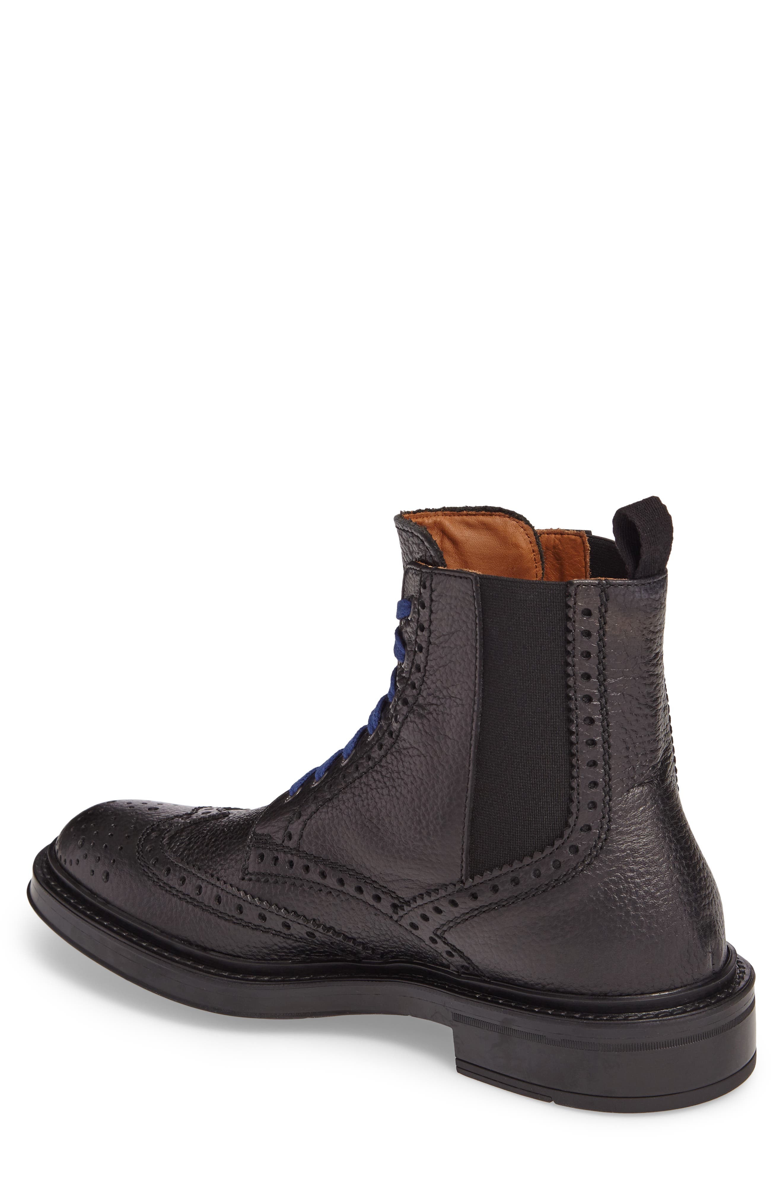 Aquatalia Lawrence Wingtip Boot, Alternate, color, 