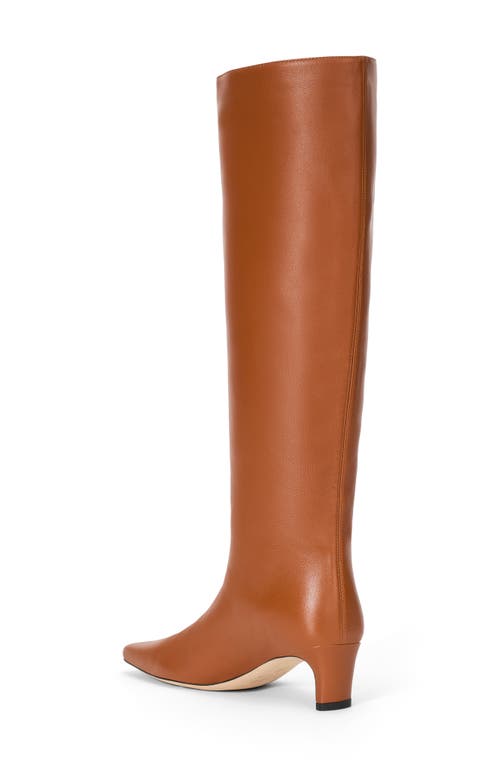 Staud Wally Knee High Boot In Brown