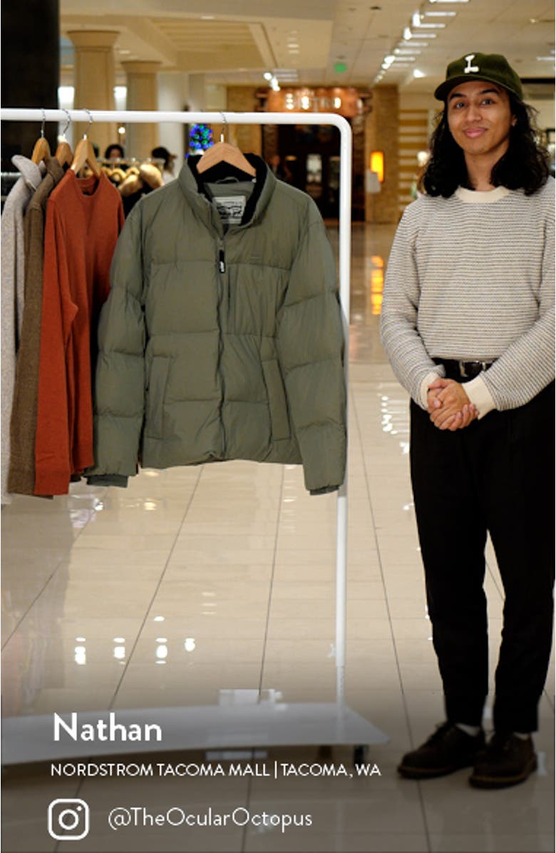 Stand Collar Puffer Jacket, sales video thumbnail