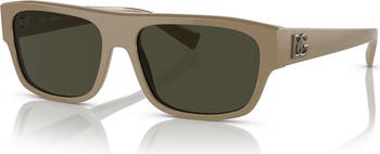 57mm Rectangular Sunglasses