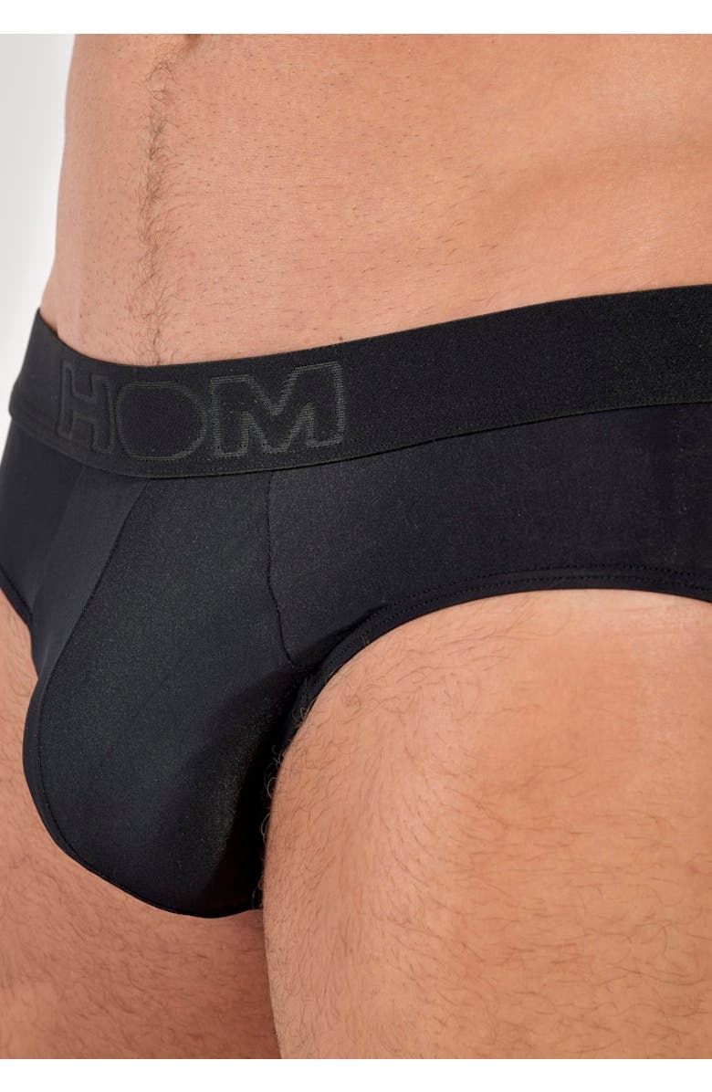 HOM Supersoft Mini Briefs, Alternate, color, Black