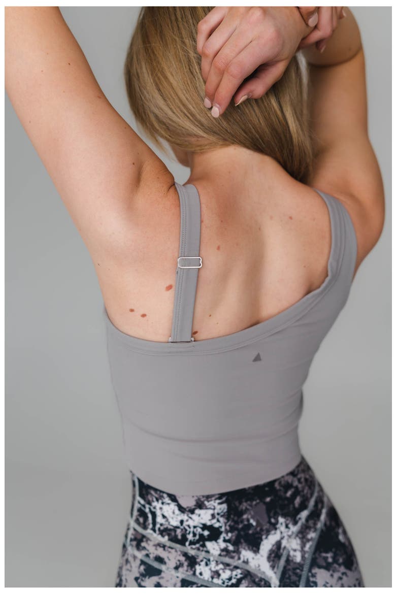Cloud II Asym Tank, Alternate, color, Slate