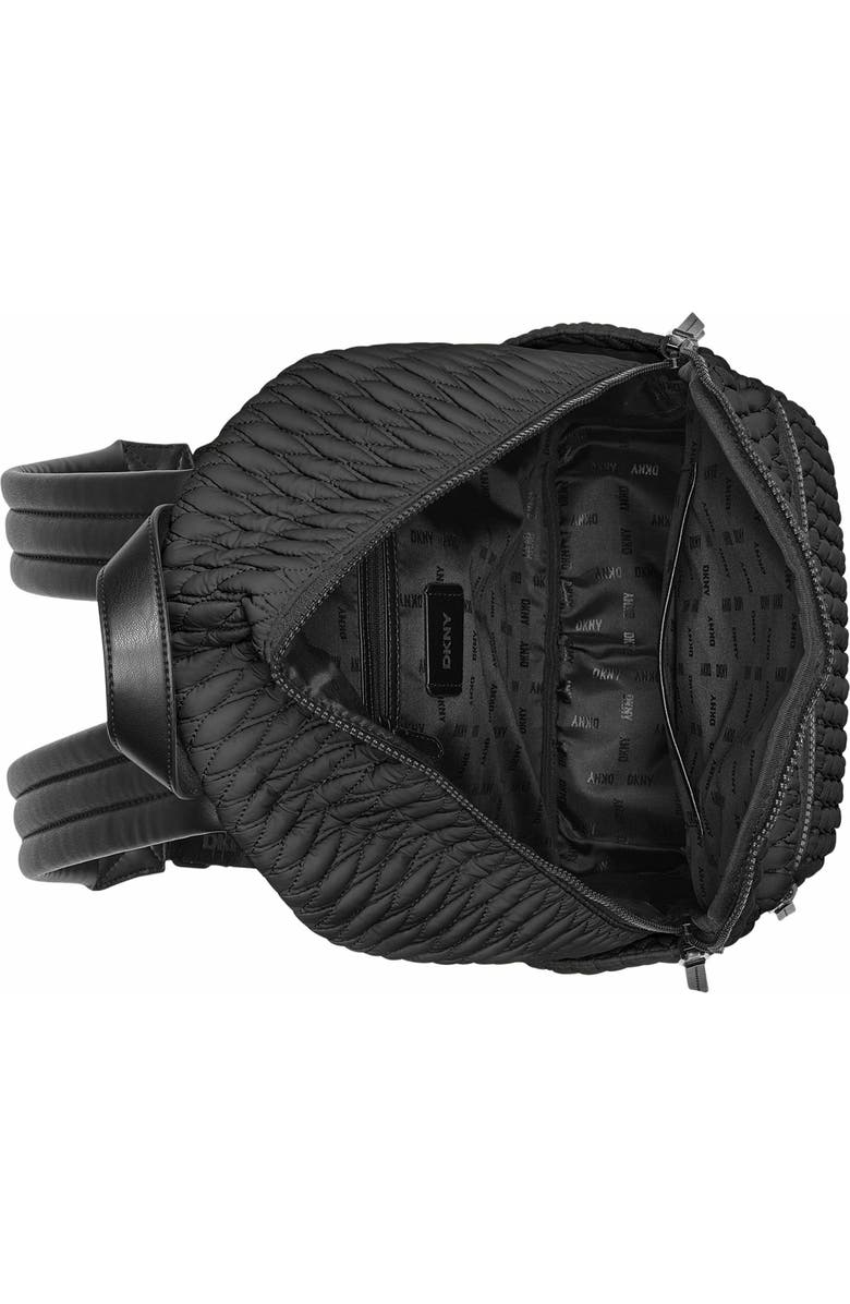 DKNY Mack Backpack, Alternate, color, Black/Black