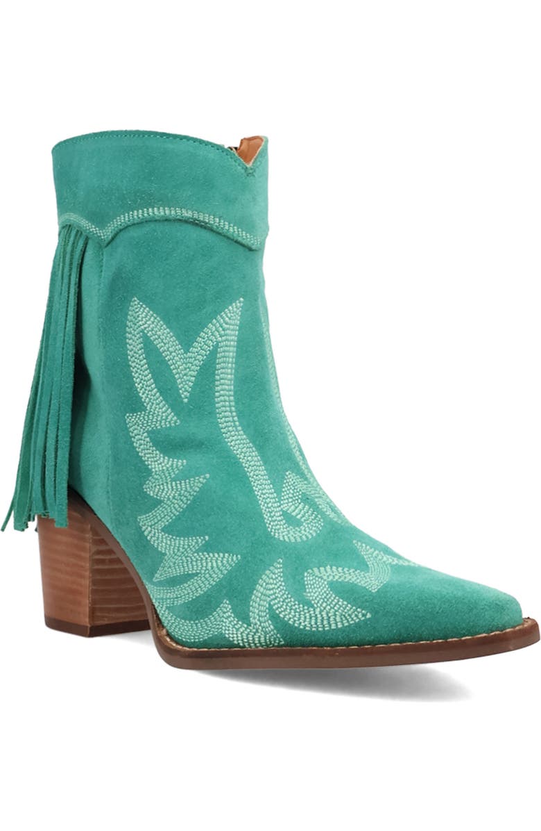 Dingo Wild Sage Western Boot, Main, color, Green