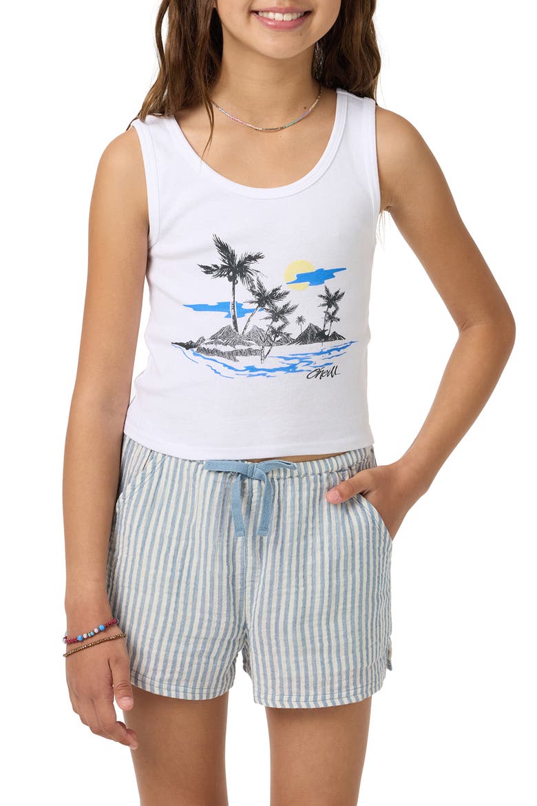 Kids' Motu Tristan Tank, Main, color, WHITE