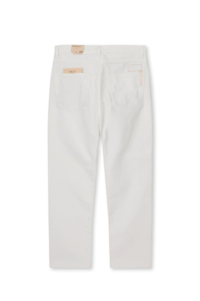 965 John Ecrù 5-Pocket Denim Trousers, Alternate, color, OFF WHITE