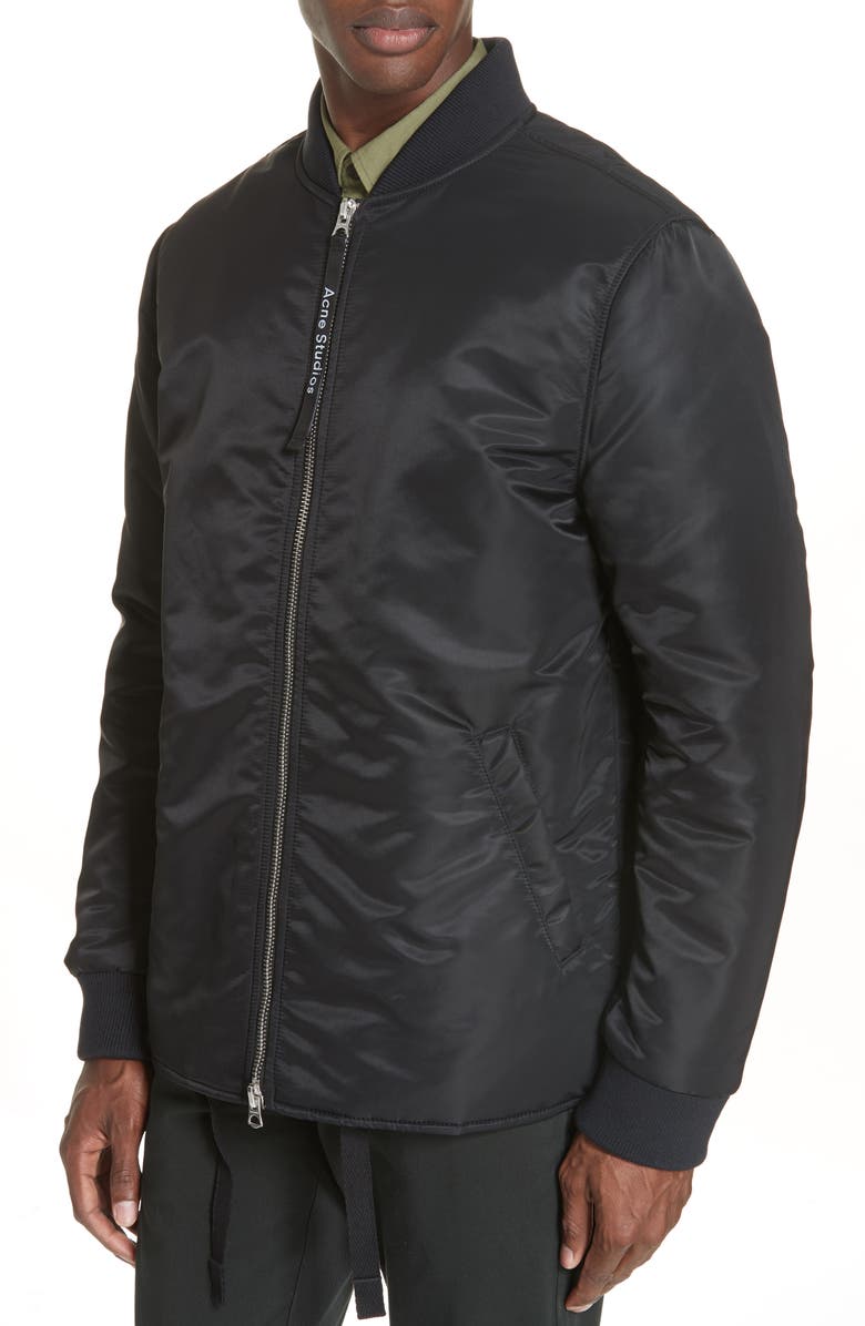 Acne Studios Bomber Jacket, Alternate, color,