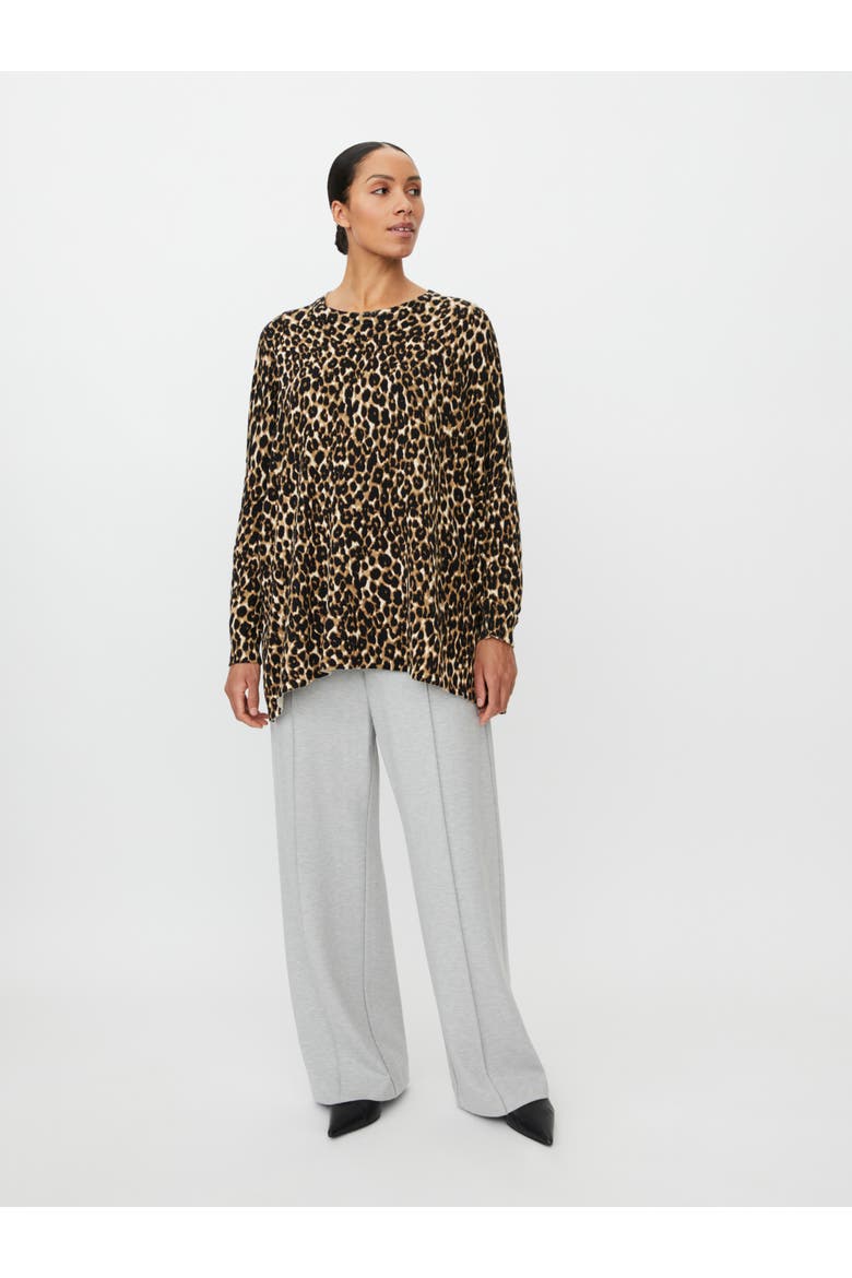 MaFeluci Leopard Print Jumper, Alternate, color, Incense