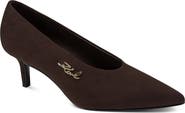 KARL LAGERFELD PARIS Lazuli Pointed Toe Pump