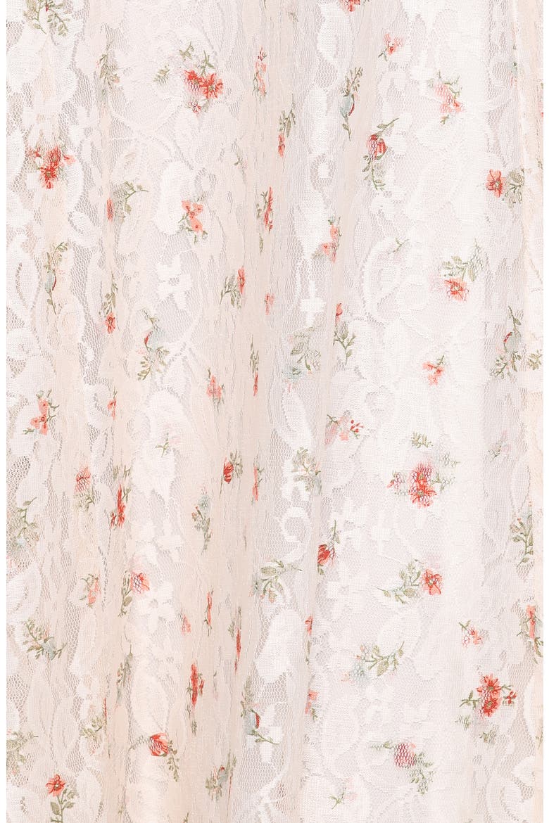 Valley Maxi Dress, Alternate, color, WHITE FLORAL LACE