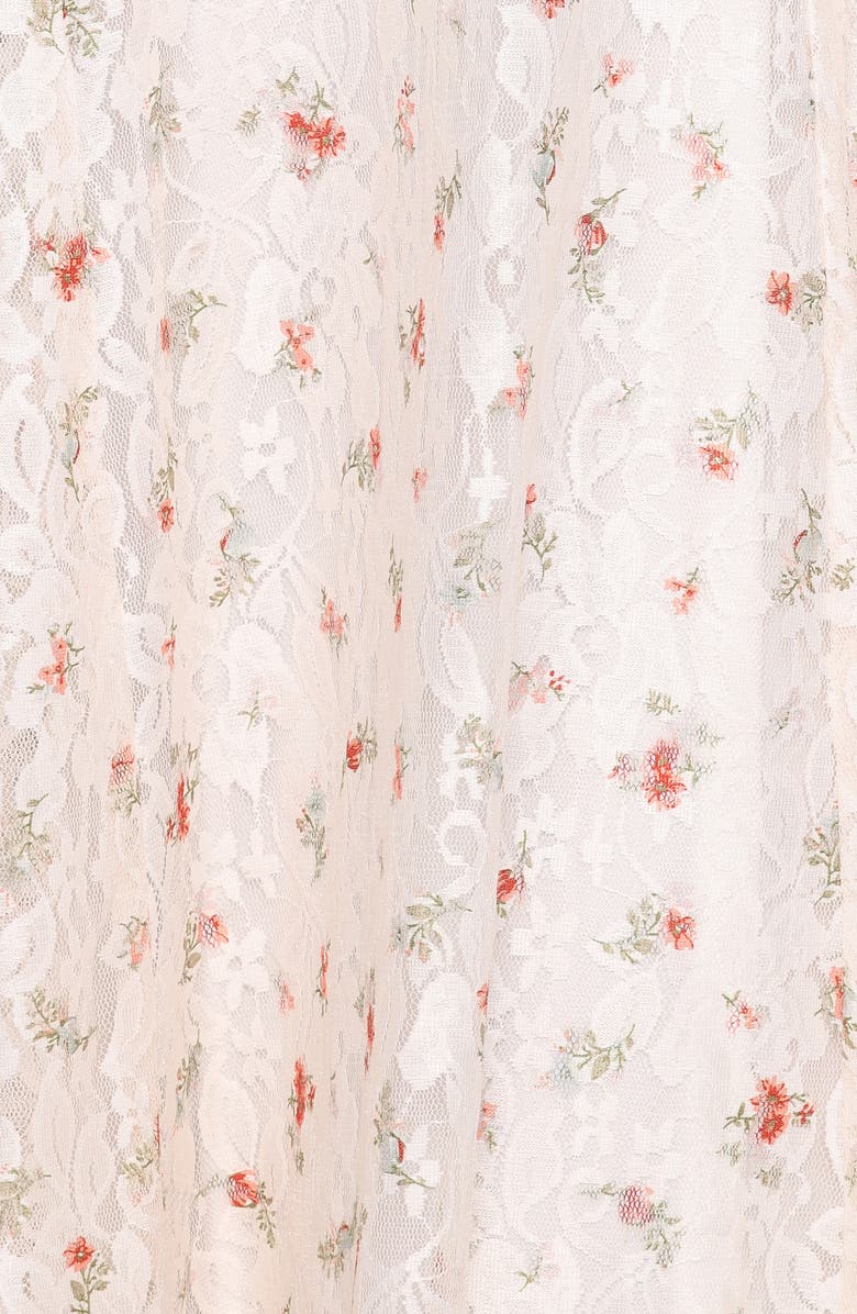 Petal & Pup Valley Maxi Dress, Alternate, color, White Floral Lace