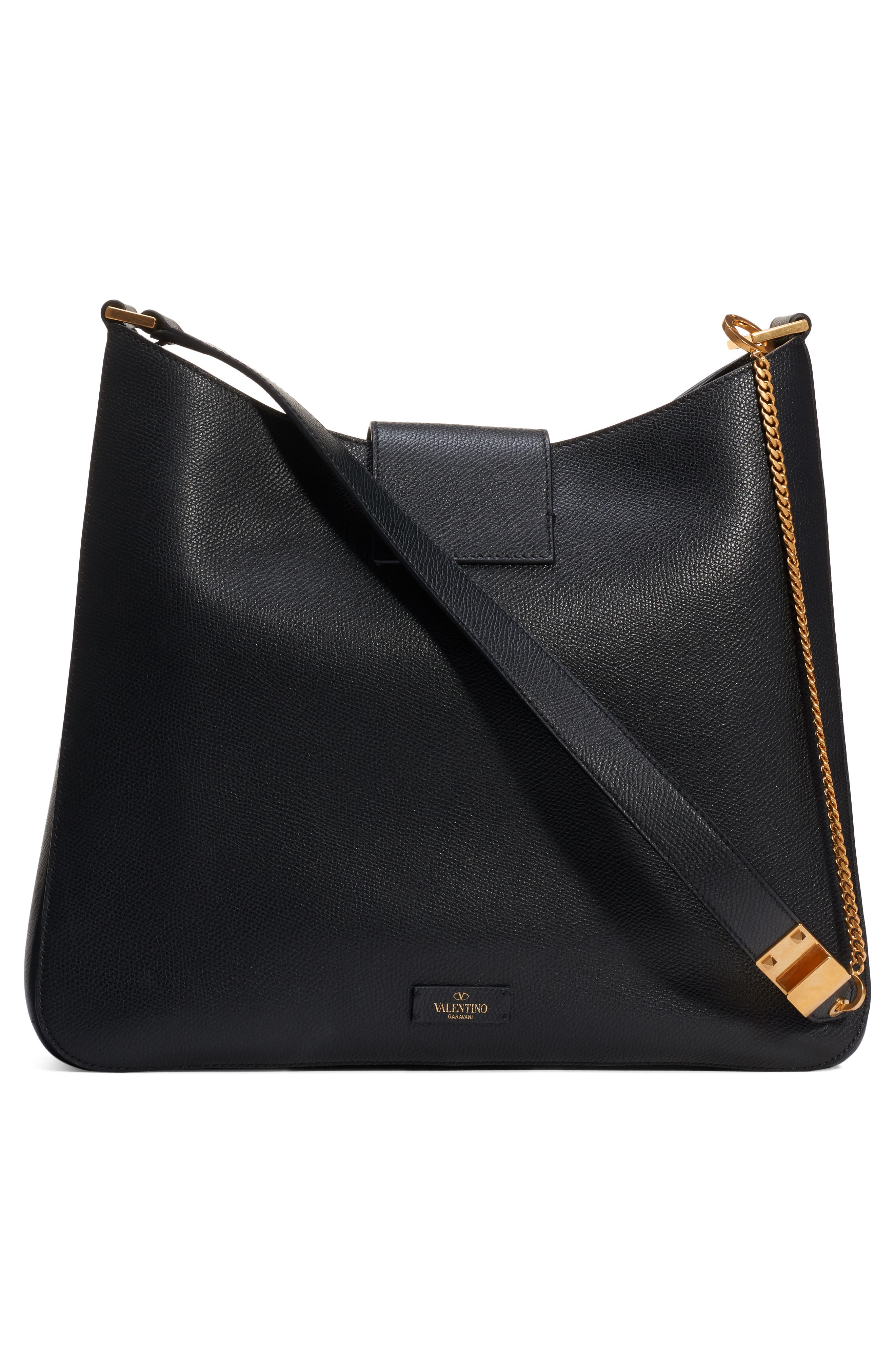 Valentino Garavani VSling Calfskin Hobo Bag, Alternate, color, 