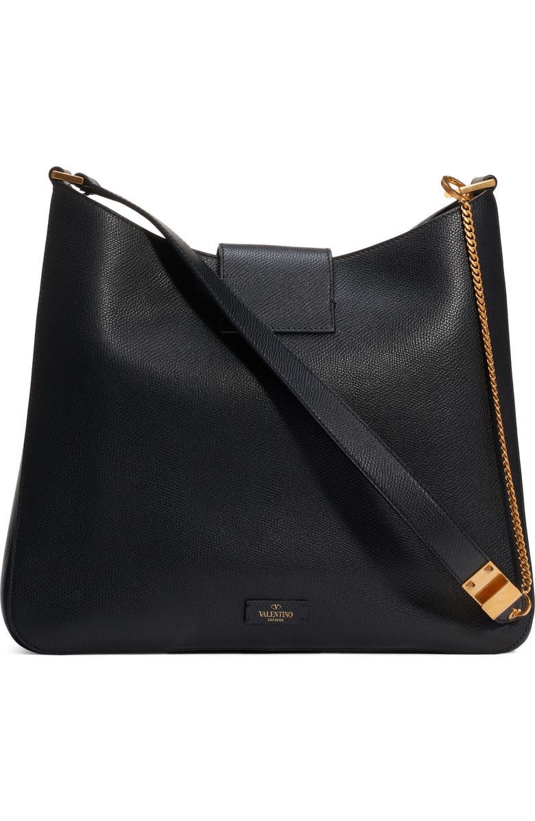 Valentino Garavani VSling Calfskin Hobo Bag, Alternate, color,