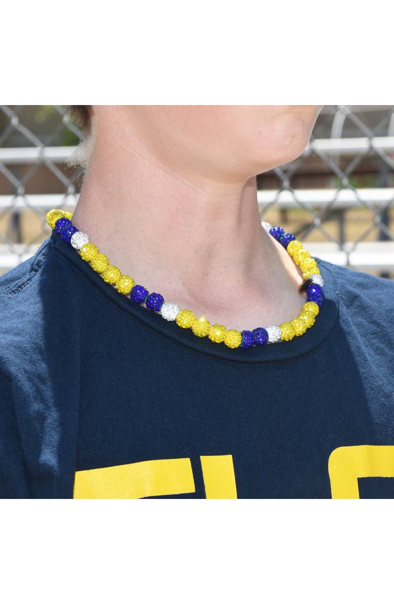 The Drip Bros Champion Drip Team Spirit Necklace, Alternate, color, Yellow