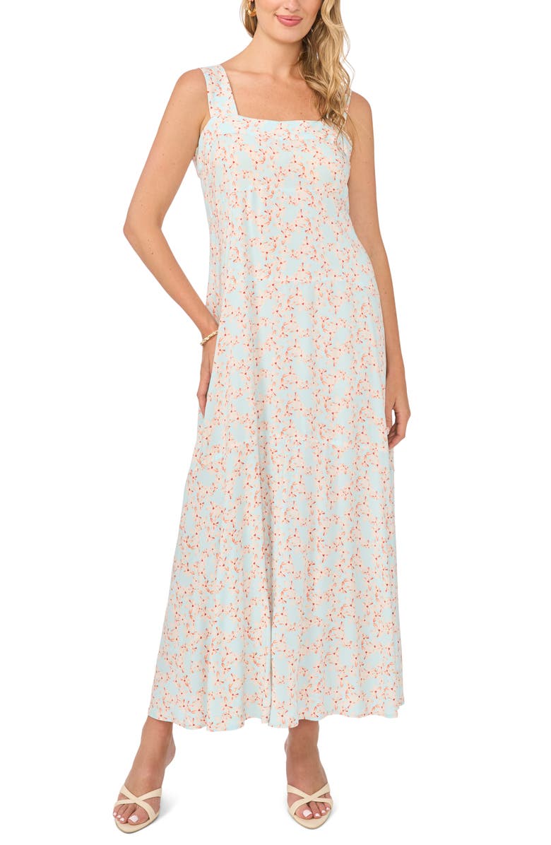 Vince Camuto Print Sleeveless Maxi Dress, Main, color,