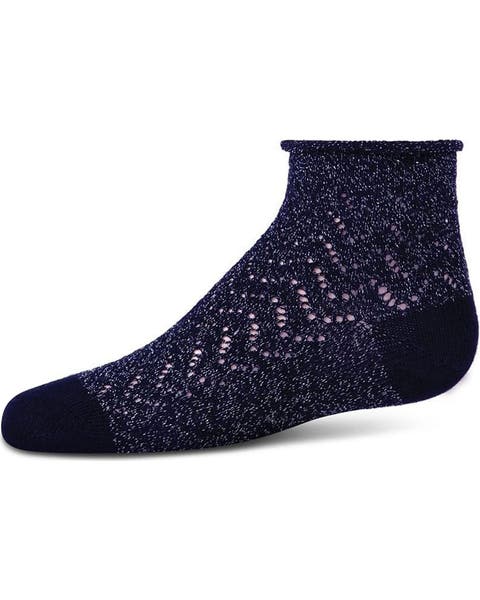 Fuzzy Shimmer Anklet Socks (Toddler, Little Kid & Big Kid)