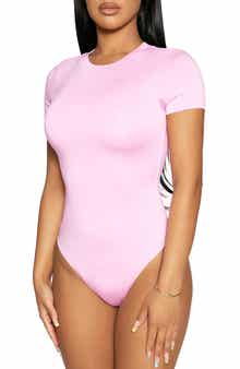 Naked Wardrobe My Kinda T Party Short Sleeve Bodysuit