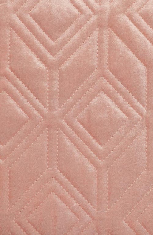 Parkland Collection Tufted Velvet Throw Pillow In Pink