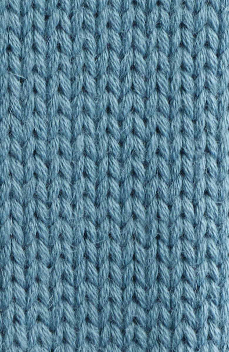 THE GREAT. Stable Lodge Jacquard Cardigan, Alternate, color, Blue Bell