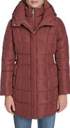 Cole Haan Hooded Down & Feather Jacket