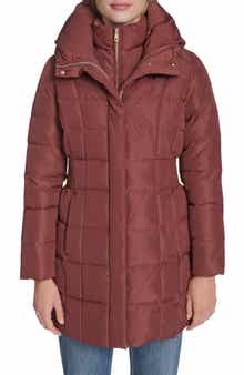 Cole Haan Hooded Down & Feather Jacket