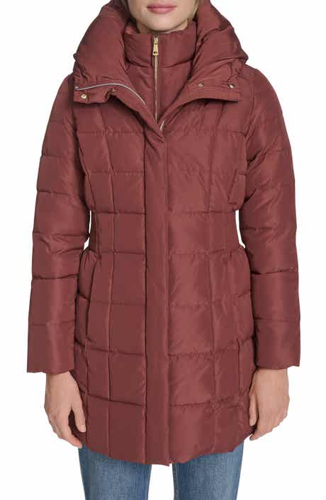 Cole Haan Hooded Down & Feather Jacket